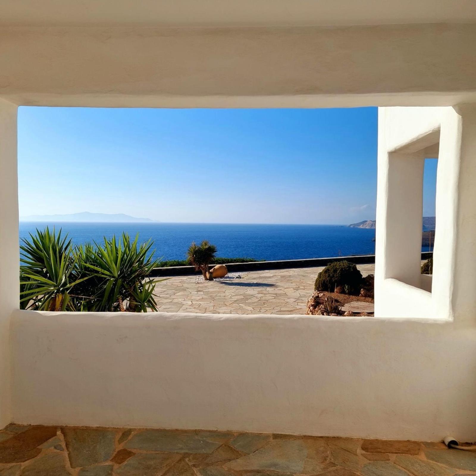 Syros Apartments Suites Chryssonisos Kini Exteriör bild