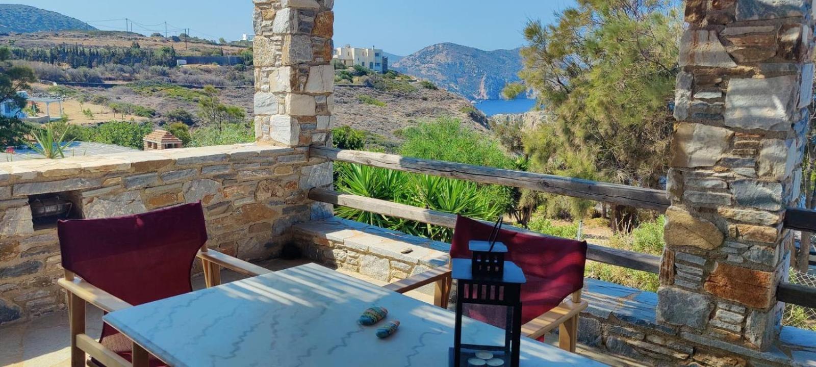 Syros Apartments Suites Chryssonisos Kini Exteriör bild
