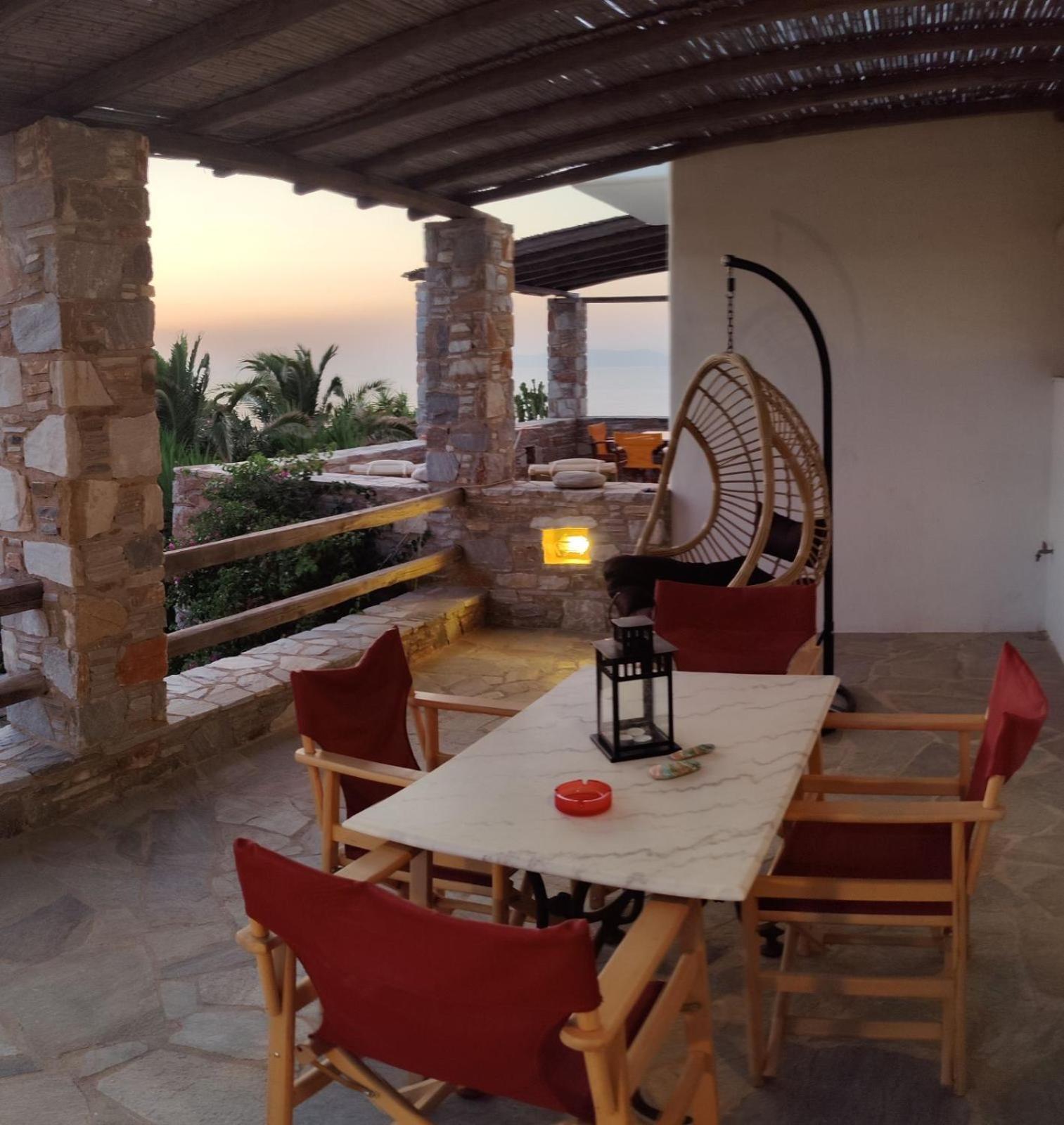 Syros Apartments Suites Chryssonisos Kini Exteriör bild