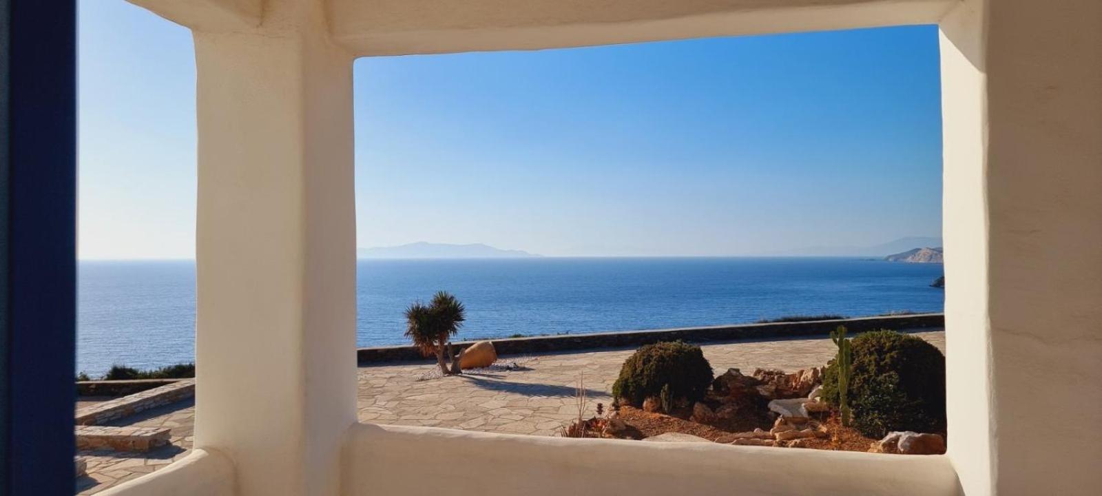 Syros Apartments Suites Chryssonisos Kini Exteriör bild