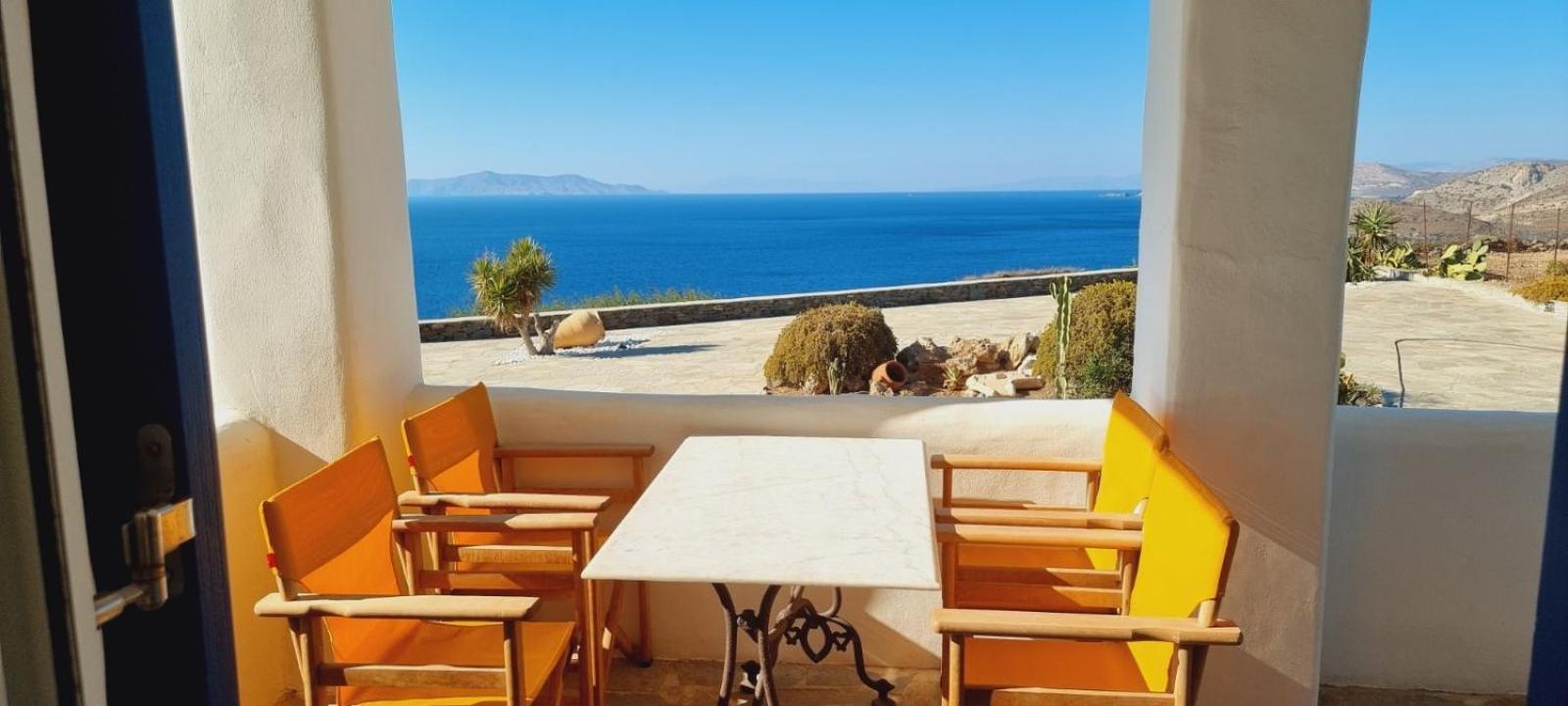 Syros Apartments Suites Chryssonisos Kini Exteriör bild