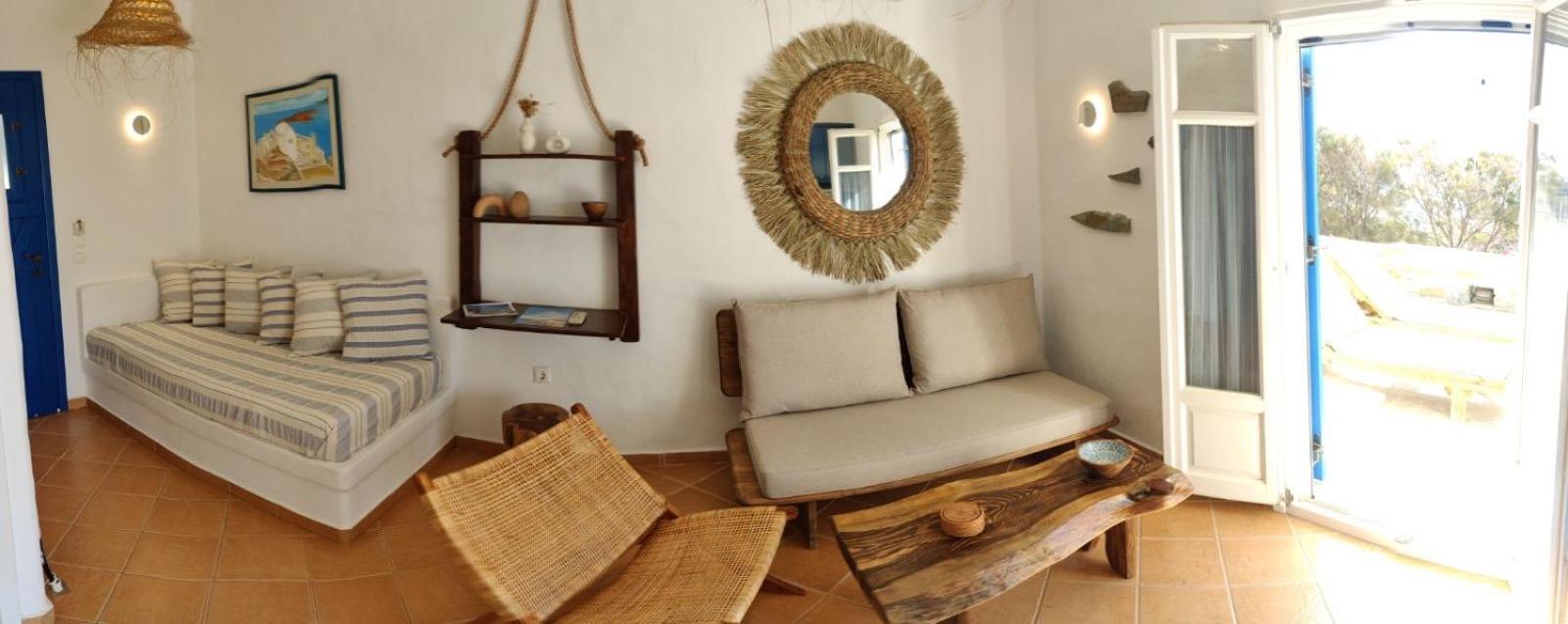 Syros Apartments Suites Chryssonisos Kini Exteriör bild